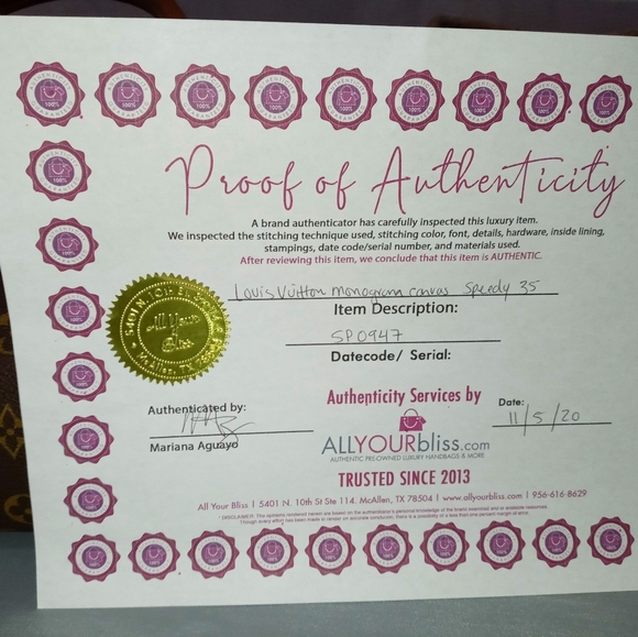 Louis Vuitton Speedy 35 - Picture 3 of 8